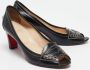 Christian Louboutin Pre-owned Leather heels Black Dames - Thumbnail 3