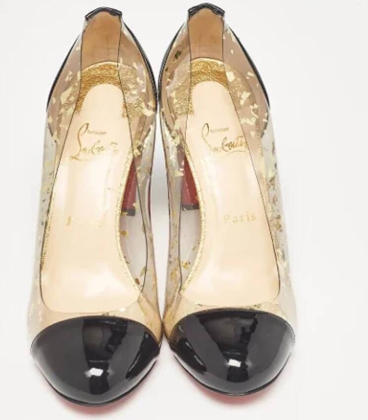 Christian Louboutin Pre-owned Leather heels Black Dames