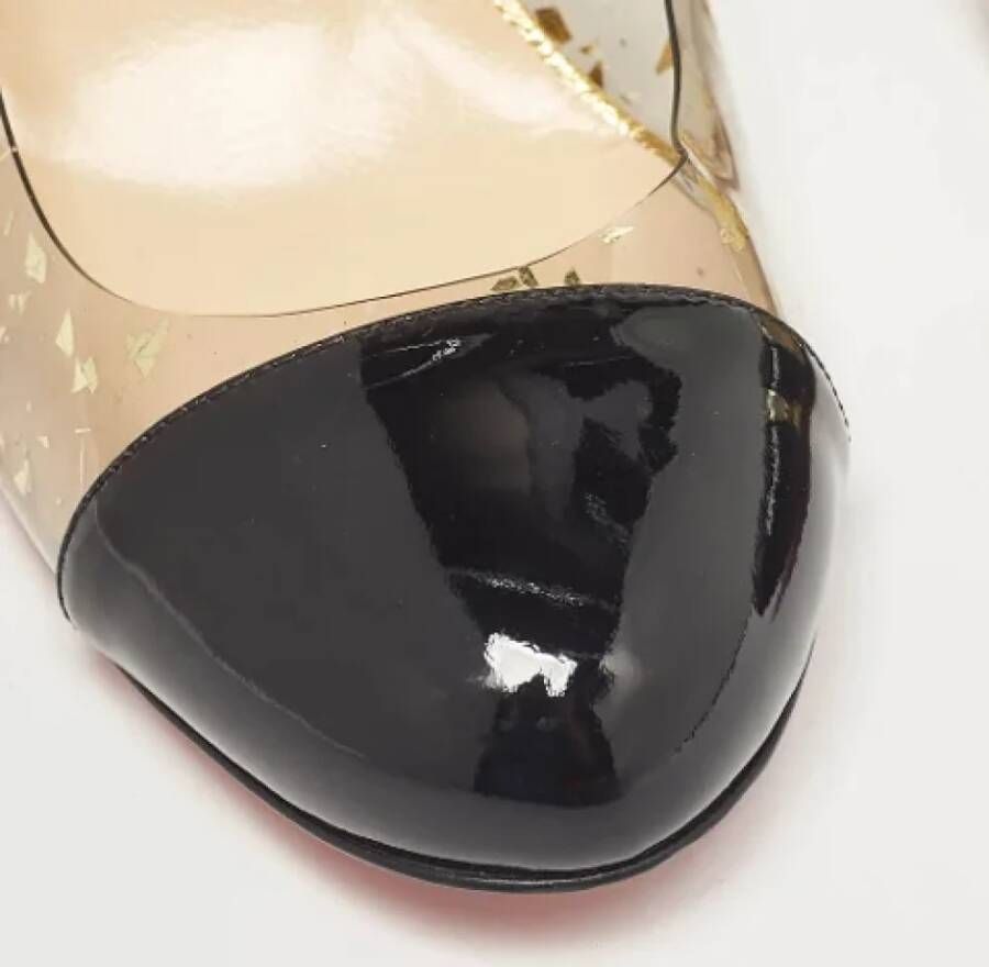 Christian Louboutin Pre-owned Leather heels Black Dames