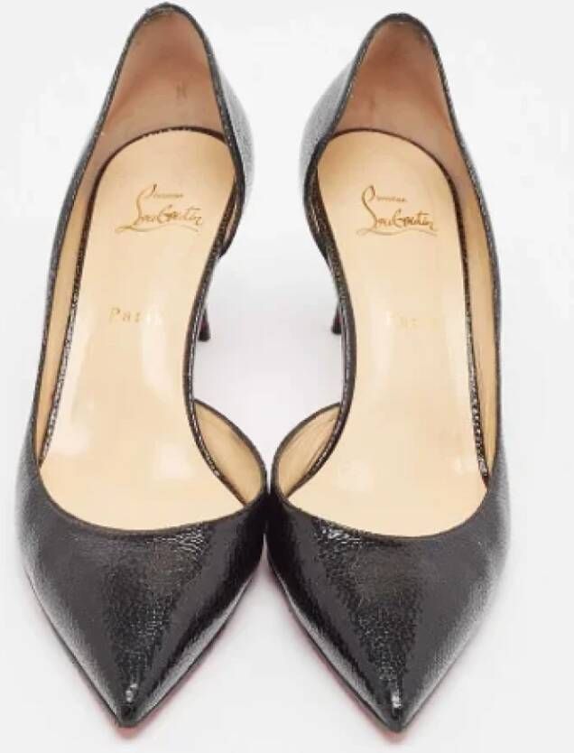 Christian Louboutin Pre-owned Leather heels Black Dames