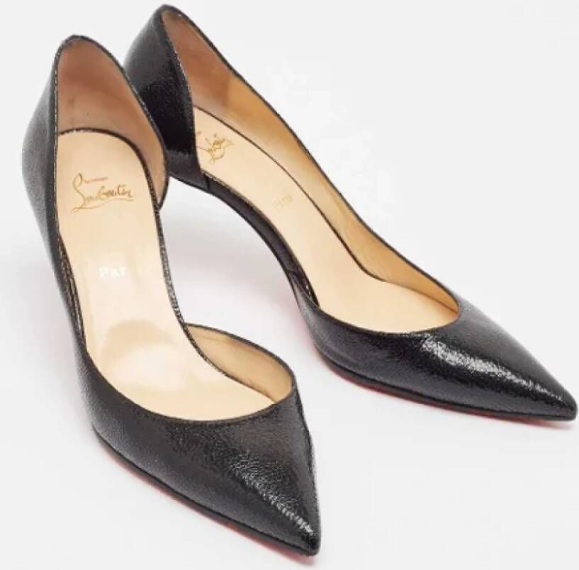 Christian Louboutin Pre-owned Leather heels Black Dames