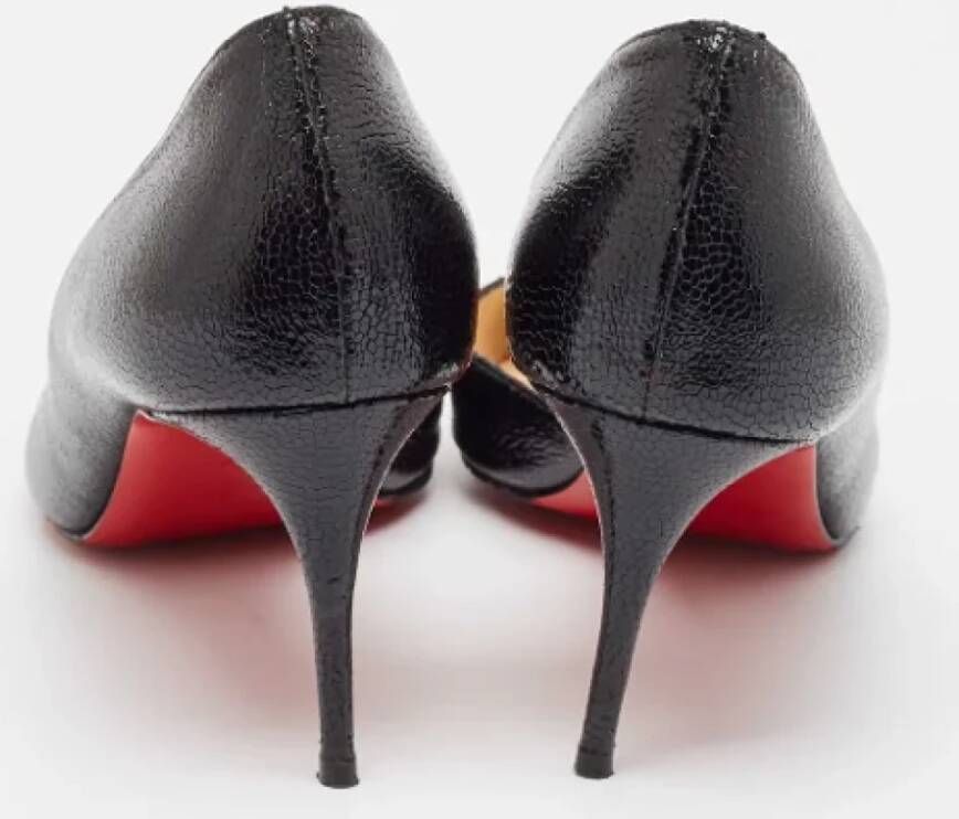 Christian Louboutin Pre-owned Leather heels Black Dames