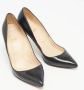 Christian Louboutin Pre-owned Leather heels Black Dames - Thumbnail 3