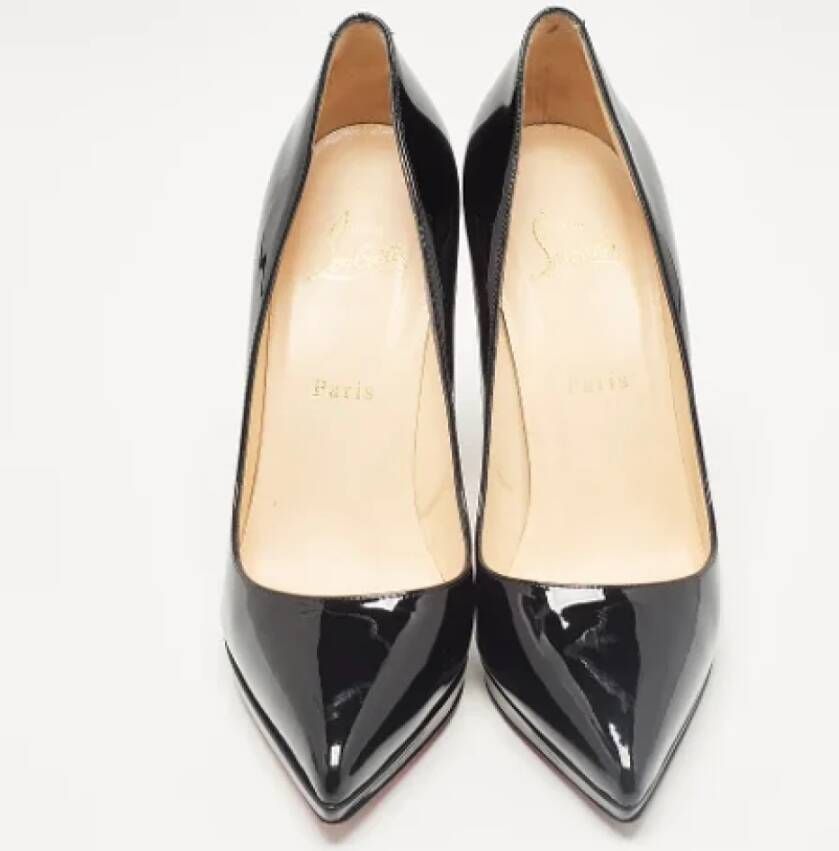 Christian Louboutin Pre-owned Leather heels Black Dames