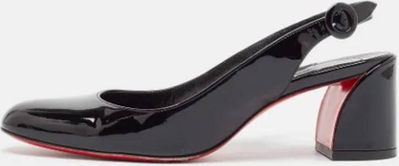 Christian Louboutin Pre-owned Leather heels Black Dames