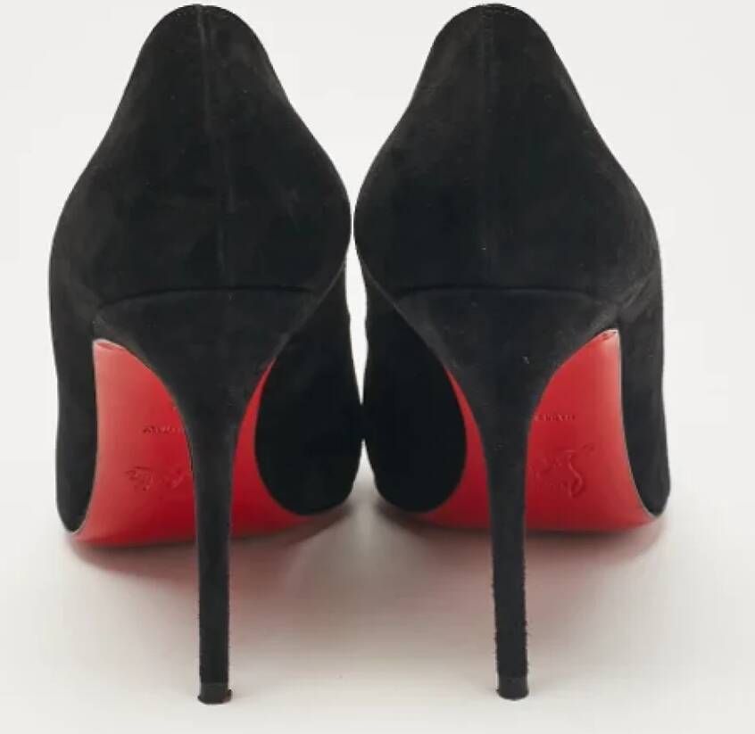 Christian Louboutin Pre-owned Leather heels Black Dames