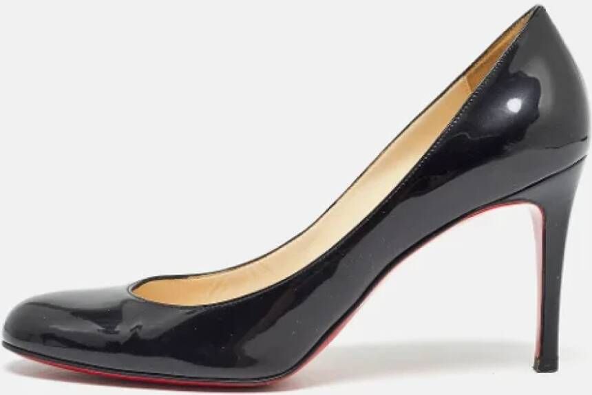 Christian Louboutin Pre-owned Leather heels Black Dames