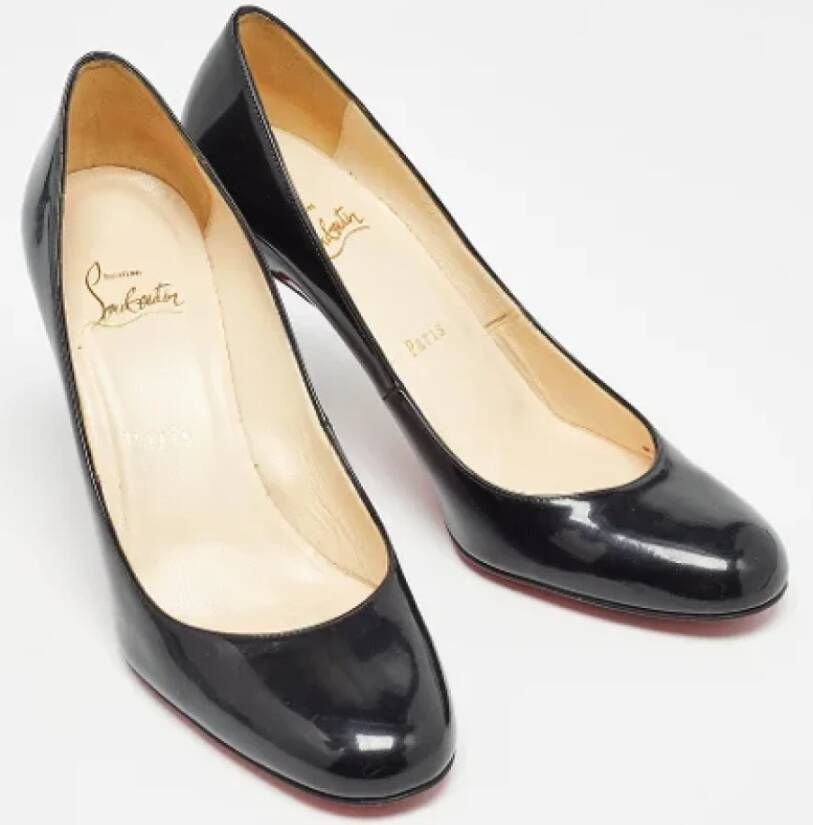 Christian Louboutin Pre-owned Leather heels Black Dames