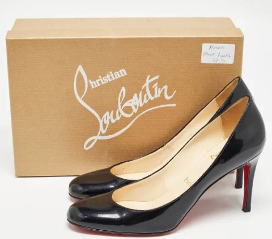 Christian Louboutin Pre-owned Leather heels Black Dames