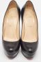 Christian Louboutin Pre-owned Leather heels Black Dames - Thumbnail 2