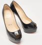 Christian Louboutin Pre-owned Leather heels Black Dames - Thumbnail 3