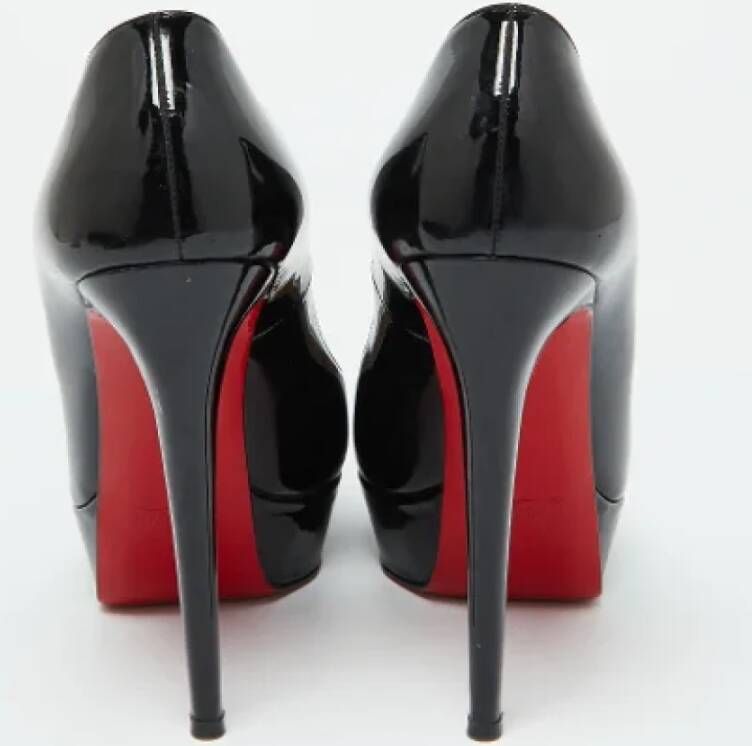 Christian Louboutin Pre-owned Leather heels Black Dames