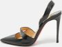 Christian Louboutin Pre-owned Leather heels Black Dames - Thumbnail 2