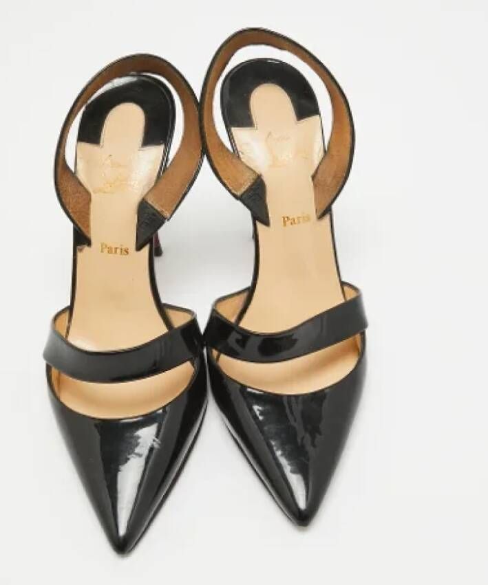 Christian Louboutin Pre-owned Leather heels Black Dames