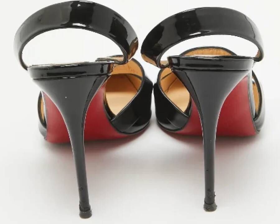 Christian Louboutin Pre-owned Leather heels Black Dames