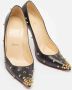 Christian Louboutin Pre-owned Leather heels Black Dames - Thumbnail 3