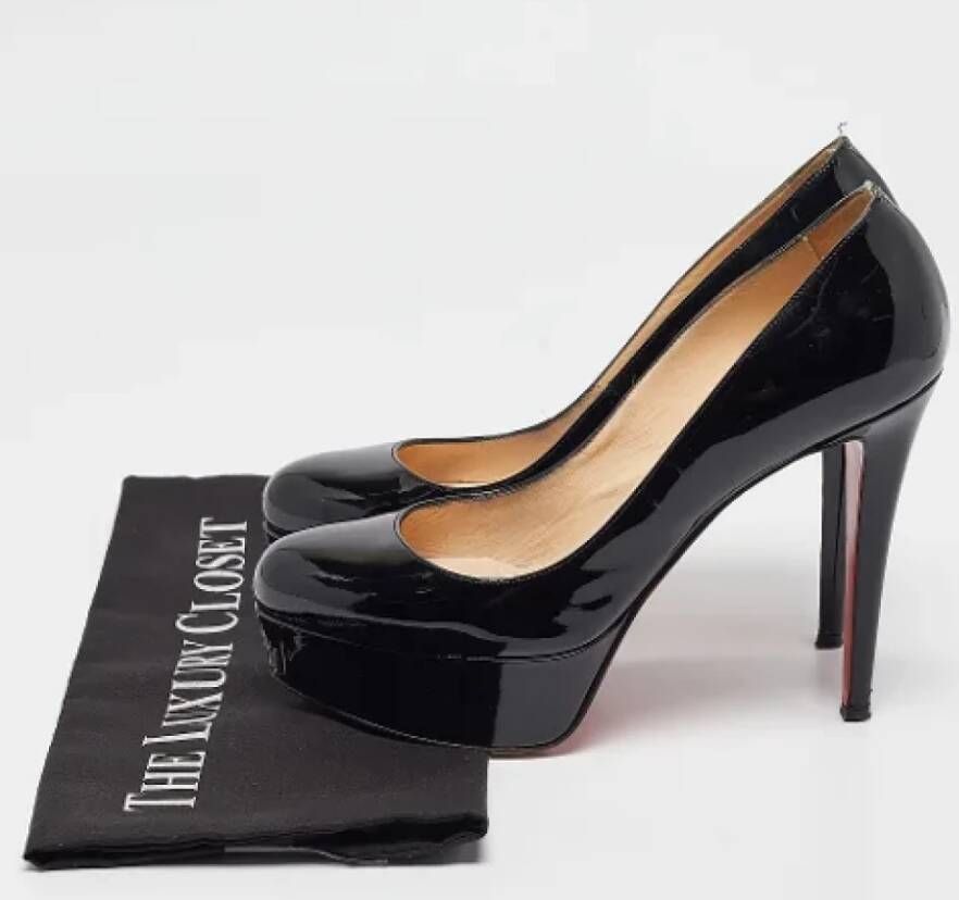 Christian Louboutin Pre-owned Leather heels Black Dames