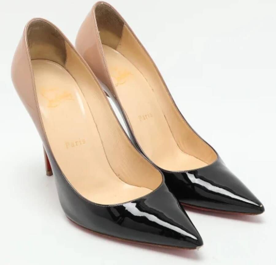 Christian Louboutin Pre-owned Leather heels Black Dames