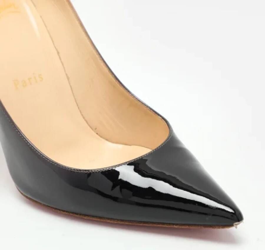 Christian Louboutin Pre-owned Leather heels Black Dames