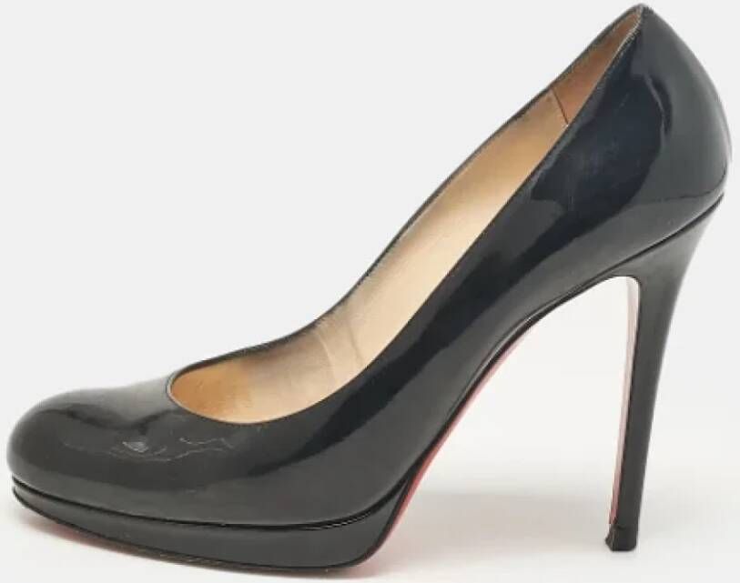 Christian Louboutin Pre-owned Leather heels Black Dames