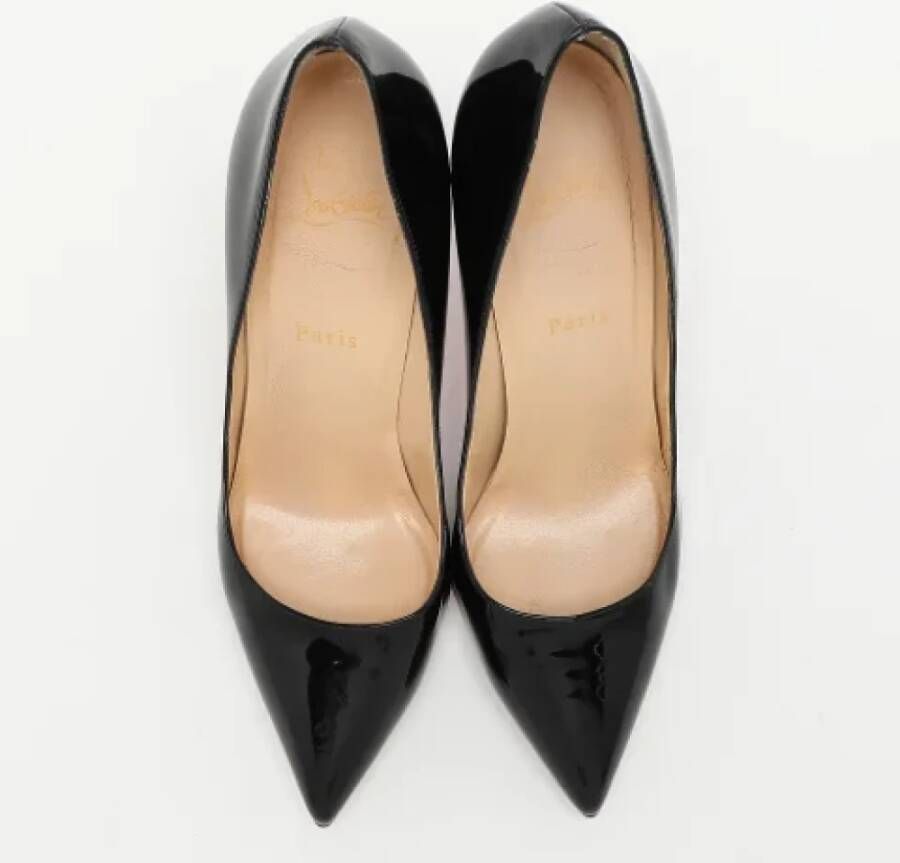 Christian Louboutin Pre-owned Leather heels Black Dames