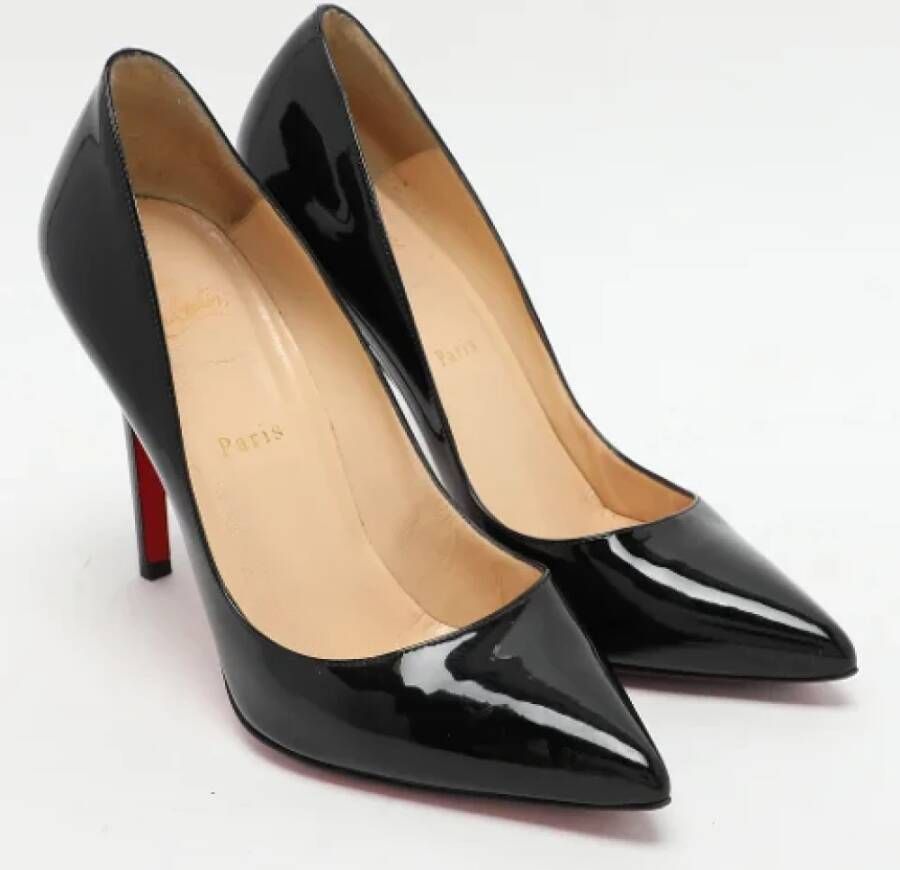 Christian Louboutin Pre-owned Leather heels Black Dames