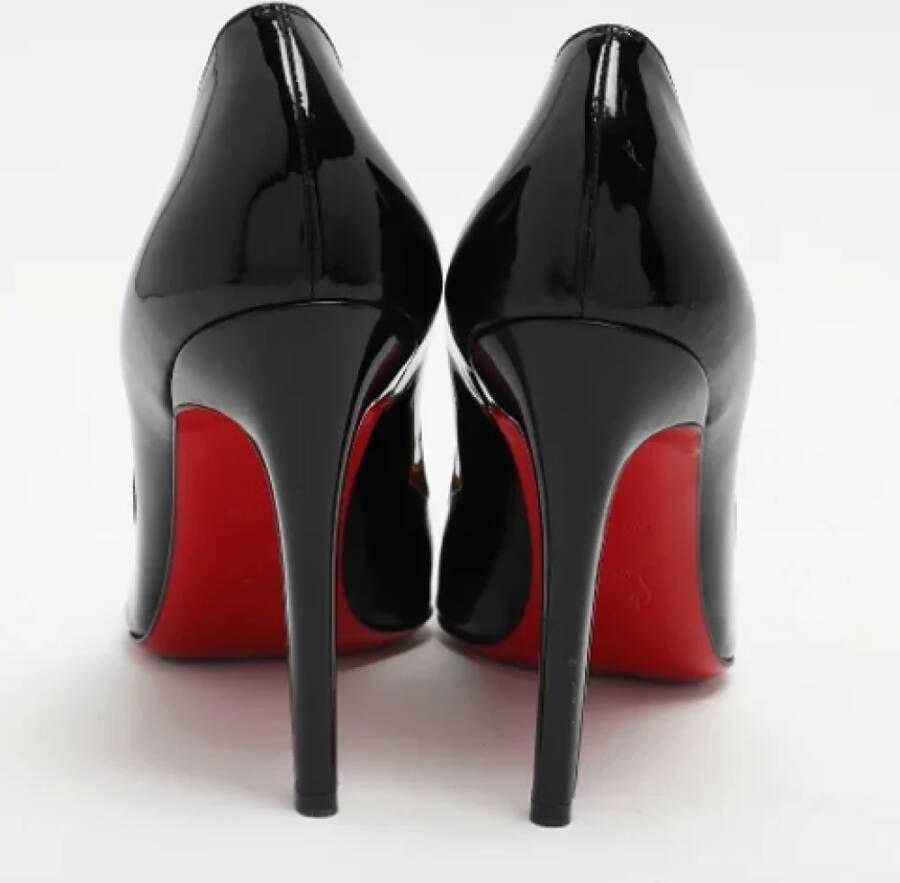 Christian Louboutin Pre-owned Leather heels Black Dames