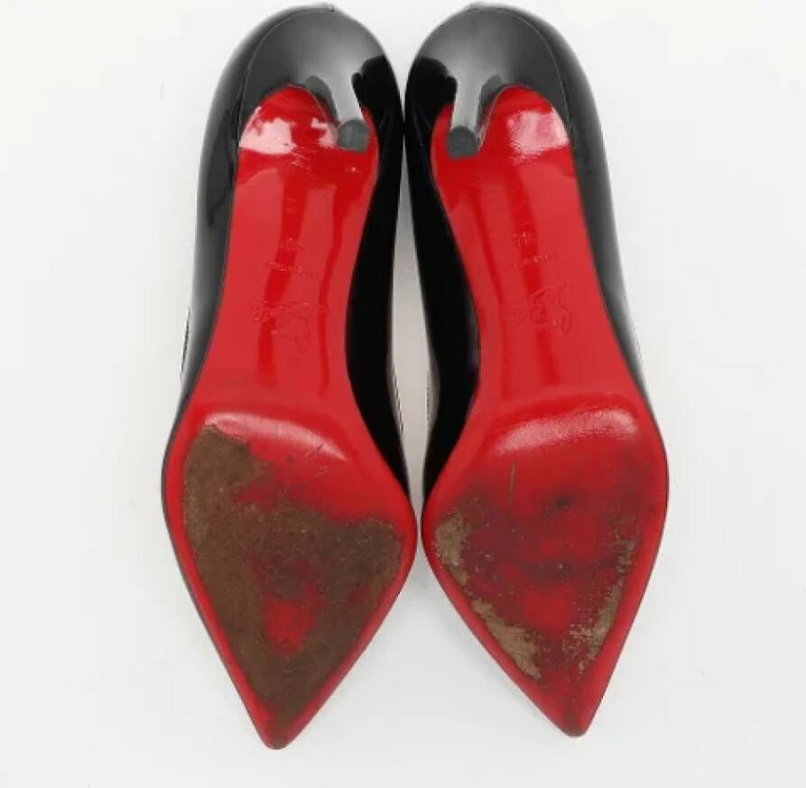 Christian Louboutin Pre-owned Leather heels Black Dames