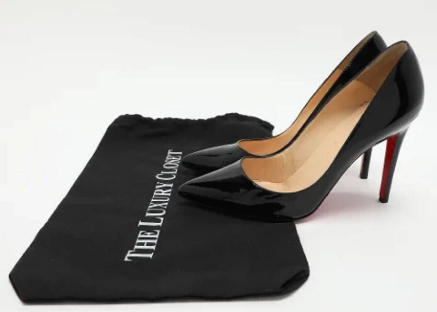 Christian Louboutin Pre-owned Leather heels Black Dames