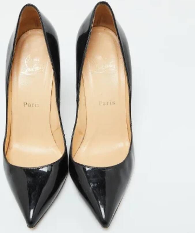 Christian Louboutin Pre-owned Leather heels Black Dames