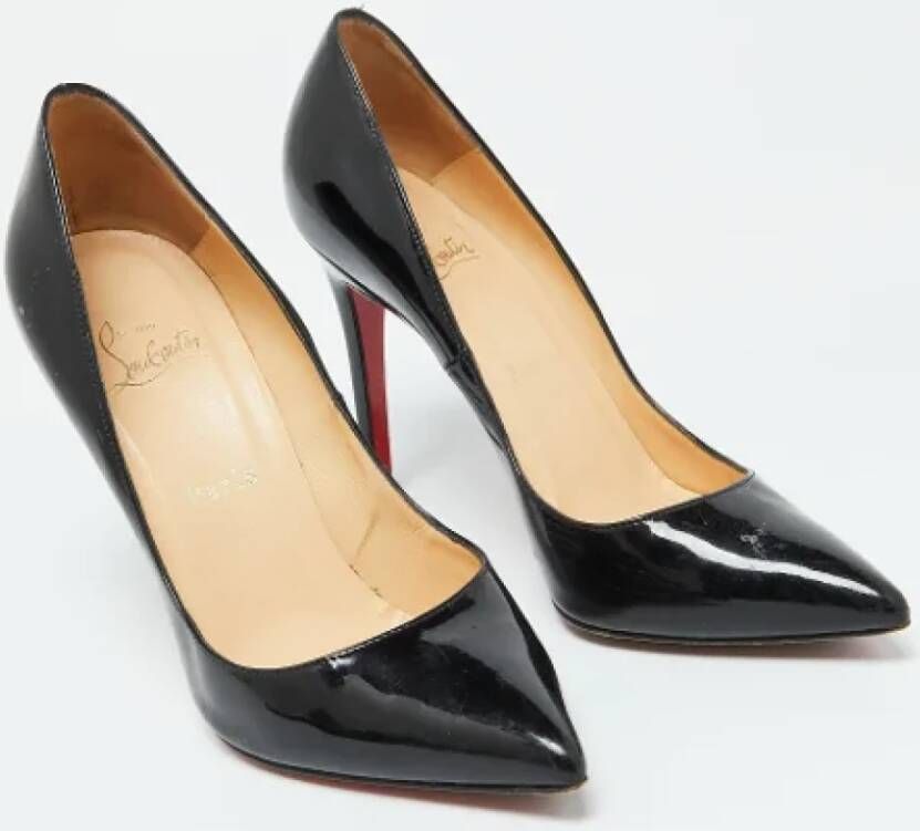 Christian Louboutin Pre-owned Leather heels Black Dames