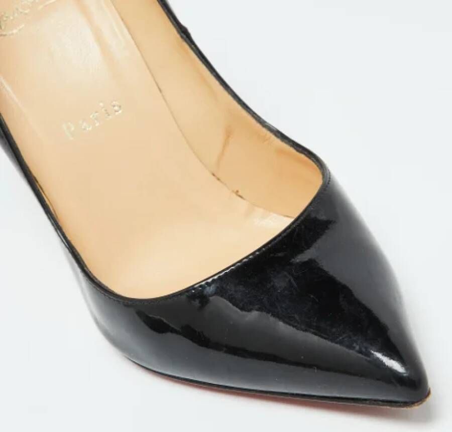 Christian Louboutin Pre-owned Leather heels Black Dames