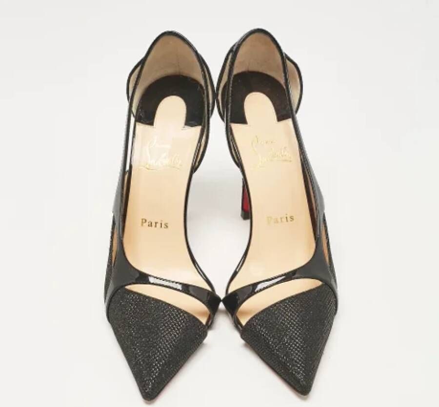 Christian Louboutin Pre-owned Leather heels Black Dames