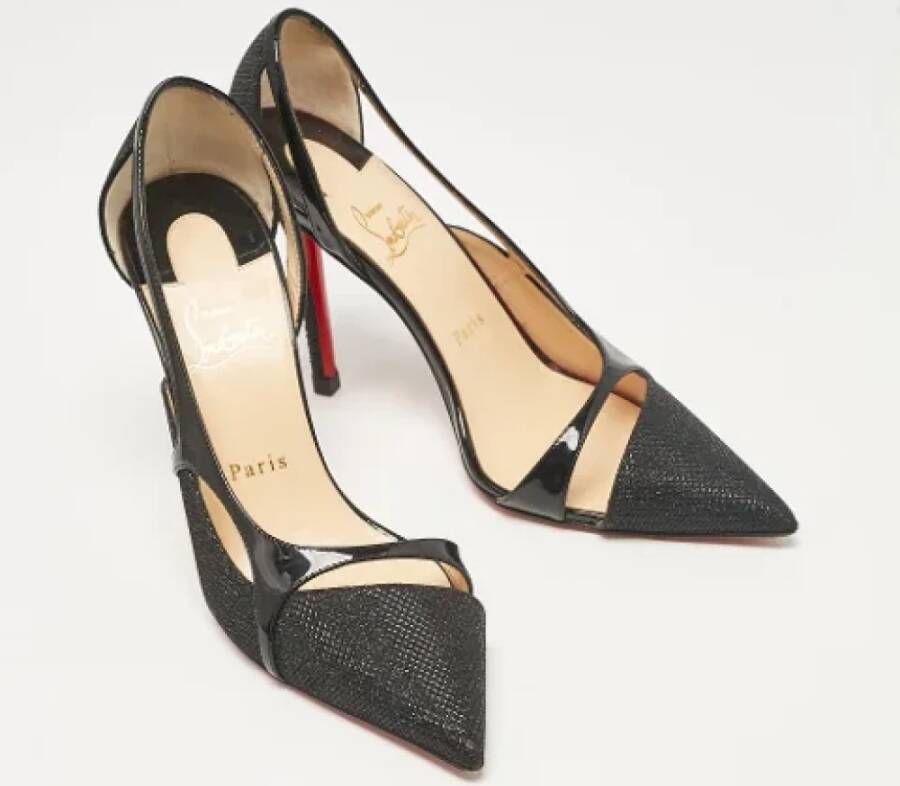 Christian Louboutin Pre-owned Leather heels Black Dames