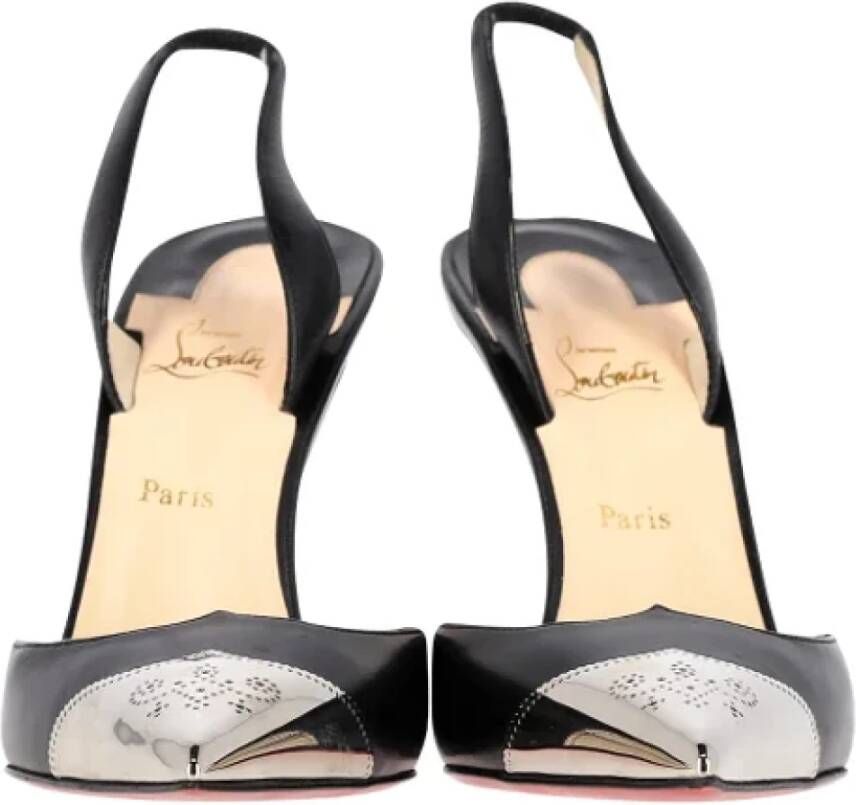 Christian Louboutin Pre-owned Leather heels Black Dames