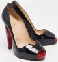 Christian Louboutin Pre-owned Leather heels Black Dames - Thumbnail 3