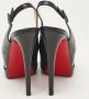 Christian Louboutin Pre-owned Leather heels Black Dames - Thumbnail 4