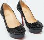 Christian Louboutin Pre-owned Leather heels Black Dames - Thumbnail 3