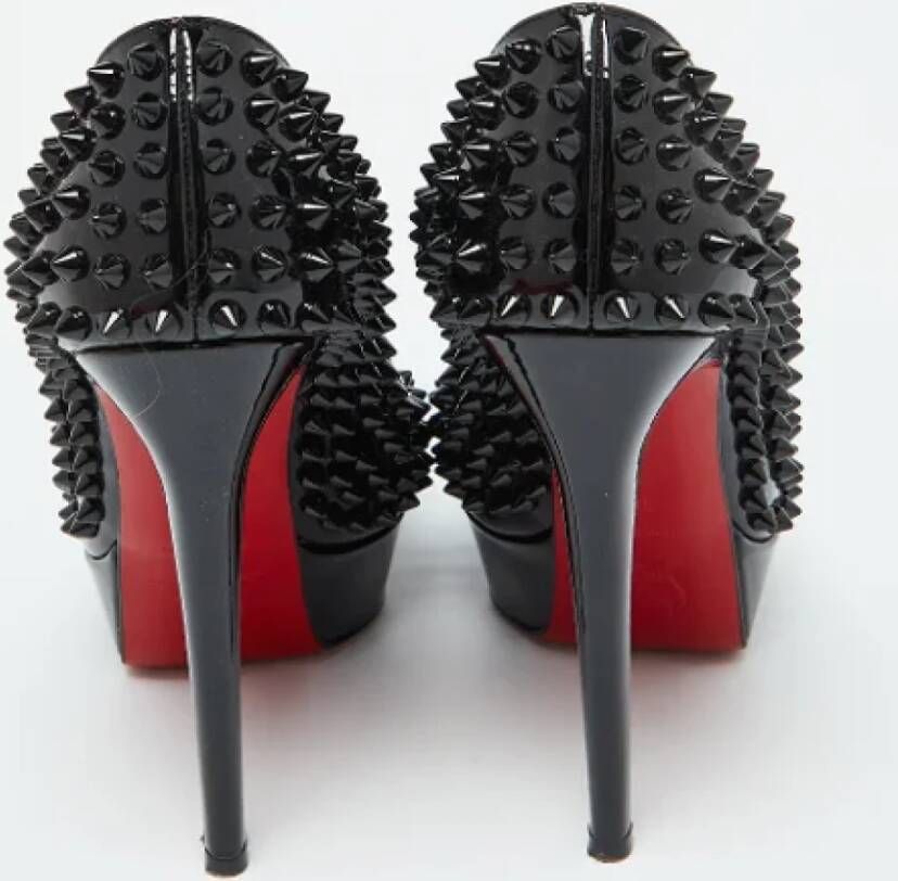 Christian Louboutin Pre-owned Leather heels Black Dames