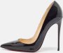 Christian Louboutin Pre-owned Leather heels Black Dames - Thumbnail 2