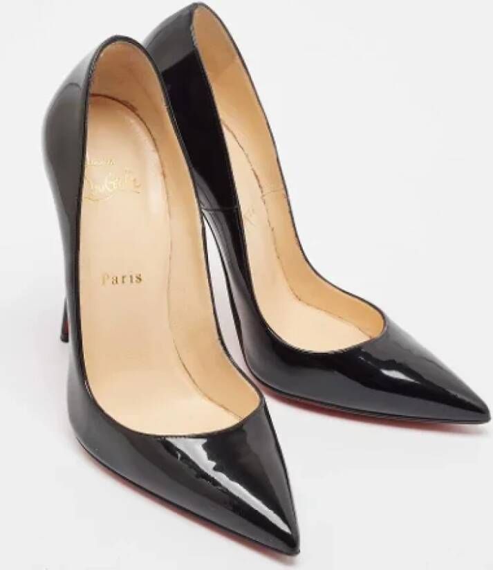 Christian Louboutin Pre-owned Leather heels Black Dames