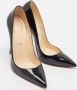 Christian Louboutin Pre-owned Leather heels Black Dames - Thumbnail 4