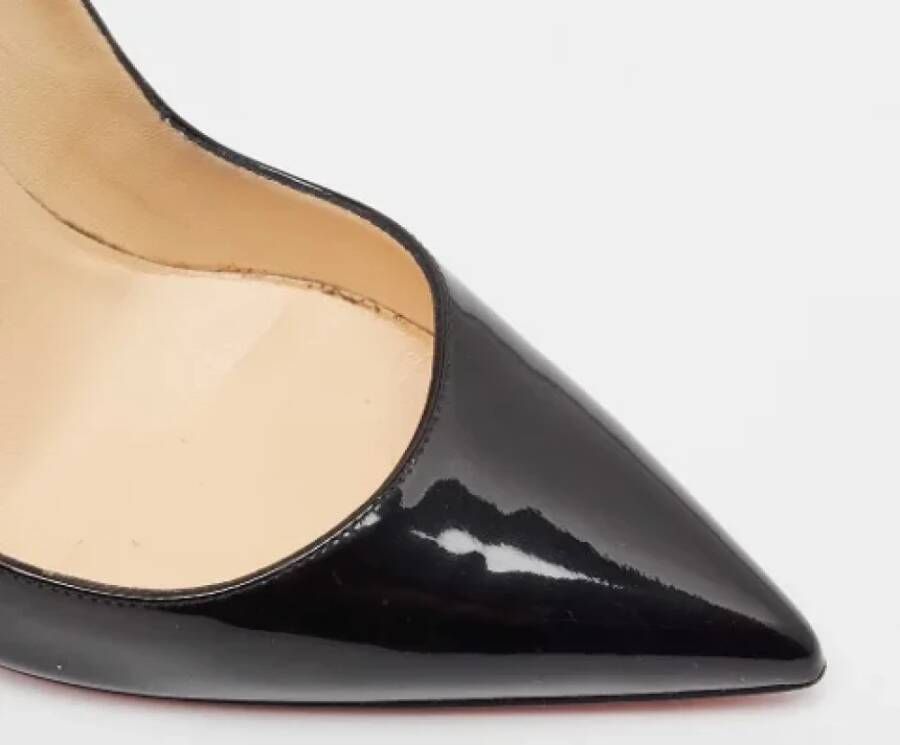 Christian Louboutin Pre-owned Leather heels Black Dames