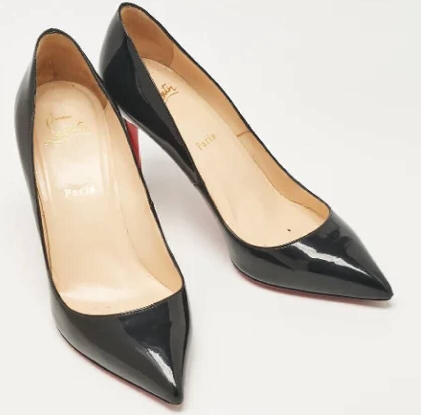 Christian Louboutin Pre-owned Leather heels Black Dames