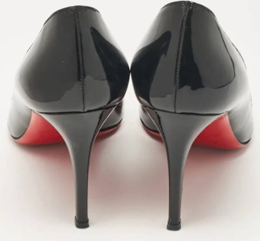 Christian Louboutin Pre-owned Leather heels Black Dames