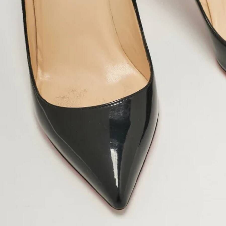 Christian Louboutin Pre-owned Leather heels Black Dames