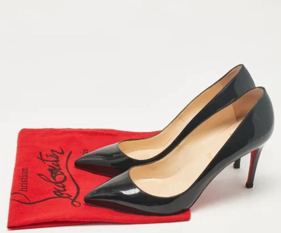 Christian Louboutin Pre-owned Leather heels Black Dames