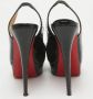 Christian Louboutin Pre-owned Leather heels Black Dames - Thumbnail 4