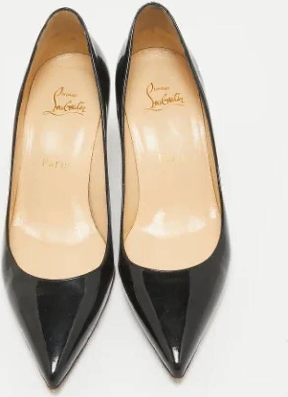 Christian Louboutin Pre-owned Leather heels Black Dames