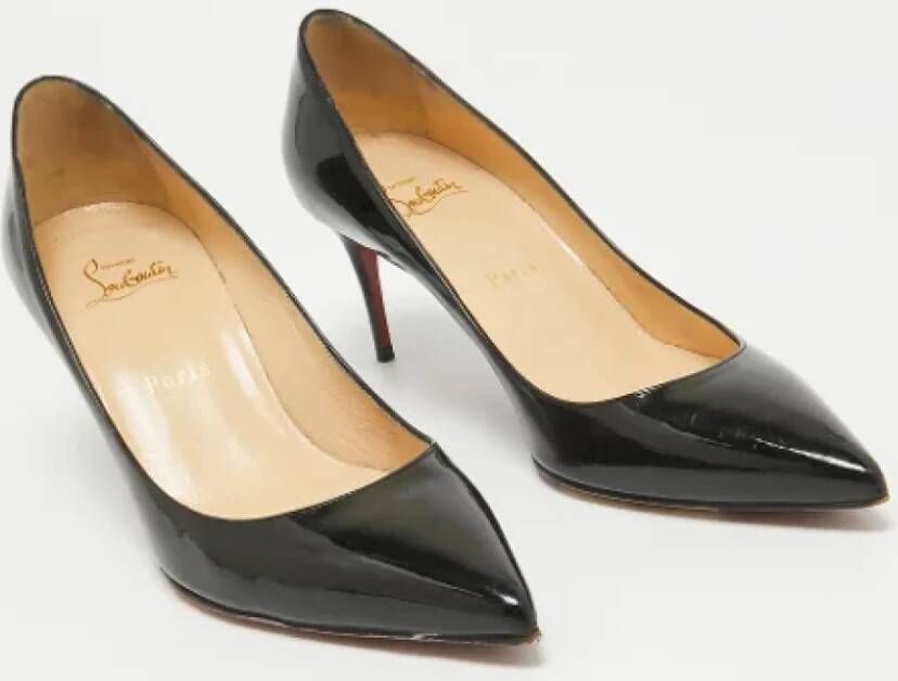 Christian Louboutin Pre-owned Leather heels Black Dames